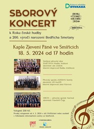 Sborový koncert k Roku české hudby