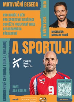 A SPORTUJ! Motivační beseda s Honzou Kollerem