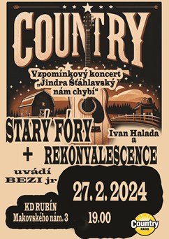 Starý fóry a Ivan Halada se skupinou Rekonvalescence