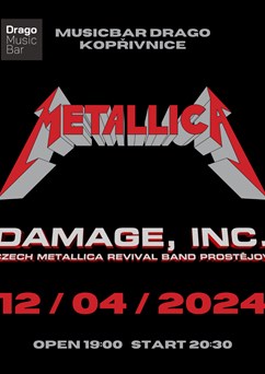 METALLICA revival - DAMAGE, INC.
