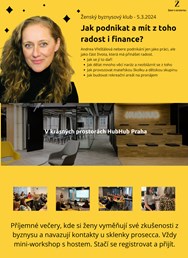 Jak podnikat a mít z toho radost i finance?