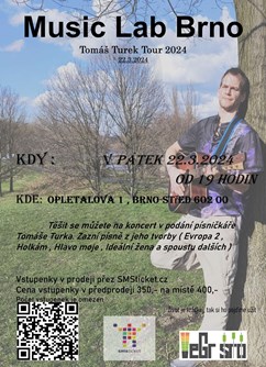 Tomáš Turek - Tour 2024