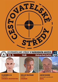 Cestovatelské středy v NM: Vladimir 518, Dejčmar, Horák