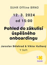 SUHR workshop: Pohled do zákulisí úspěšného onboardingu