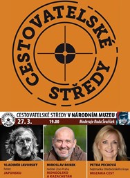 Cestovatelské středy v NM: Javorský, Bobek, Pecková
