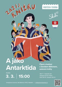 Zažij knížku! A jako Antarktida s Davidem Böhmem