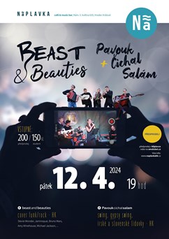 Beast&Beauties a Pavouk Čichal Salám na Náplavce !!!