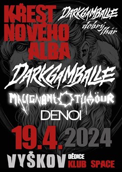 Křest nového alba DARK GAMBALLE 