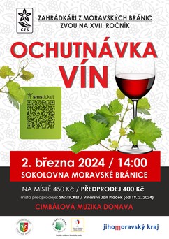 Ochutnávka vín / Moravské Bránice