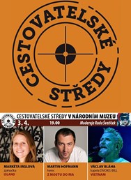 Cestovatelské středy v NM: Irglová, Hofmann, Bláha