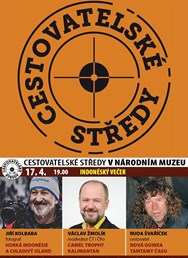 Cestovatelské středy v NM: Kolbaba, Žmolík, Švaříček