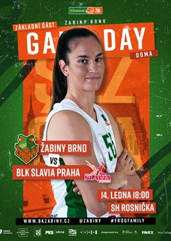 Chance ŽBL: Žabiny Brno - BLK Slavia Praha
