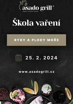 Škola vaření v asado grill - Ryby a plody moře