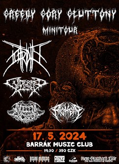 Putridity, Cutterred Flesh, Indecent Excision, Pighead