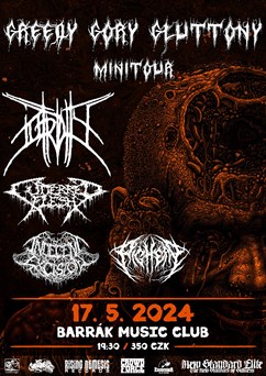 Putridity, Cutterred Flesh, Indecent Excision, Pighead