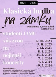 KLASICKÁ HUDBA NA ZÁMKU (Katedra strunných nástrojů)
