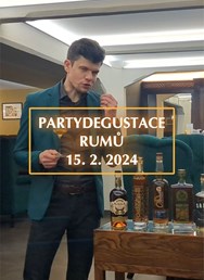 Partydegustace rumů „Krásy Indického oceánu“