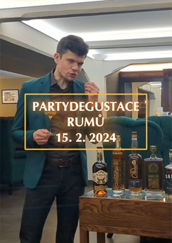 Partydegustace rumů „Krásy Indického oceánu“