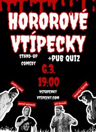 Hororové Vtípečky // standup show + pubquiz
