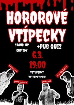 Hororové Vtípečky // standup show + pubquiz