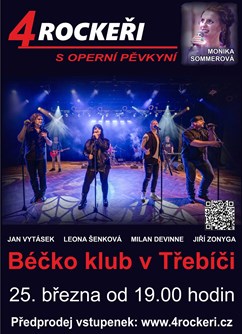 4 ROCKEŘI a operní pěvkyně v Třebíči