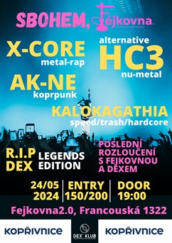 LAST HARDCORE NIGHT | HC3 | X-CORE | AK-NE | KALOKAGATHIA