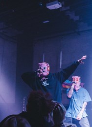 DUŠAN VLK, TEMNÝ RUDO, David-san + support