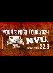 N.V.Ú., Streetmachine, Upside Down!cz „Mosh & Pogo Tour 2024