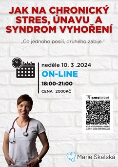 MUDr. Marie Skalská Jak na chronický stres? 