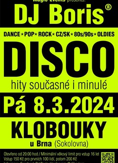 DJ Boris DISCO - KLOBOUKY u Brna