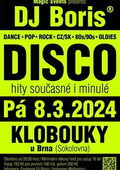 DJ Boris DISCO - KLOBOUKY u Brna