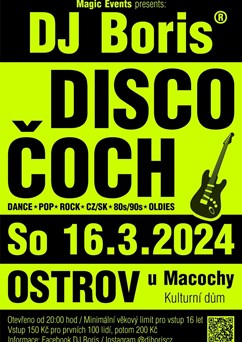 DJ Boris DISCO ČOCH - OSTROV u Macochy