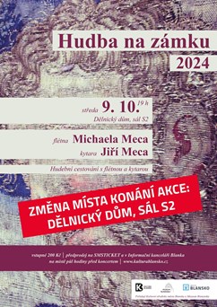 Hudební cestování s flétnou a kytarou / Hudba na zámku 2024