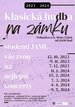 Klasická hudba na zámku (Katedra zpěvu)