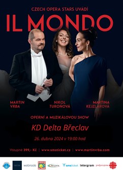 Il Mondo - operní recitál tenora Martina Vrby