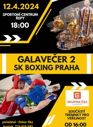 Galavečer 2 SK Boxing Praha