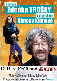 Úsměvy Zdeňka Trošky s písničkami Simony Klímové 