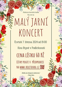 Malý jarní koncert 2024