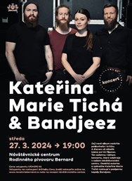 Koncert Kateřina Marie Tichá & Bandjeez 
