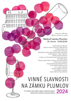 Vinné slavnosti na zámku Plumlov