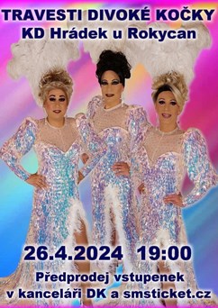 Travesti show Divoké kočky