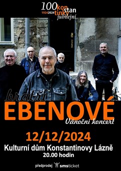 BRATŘI EBENOVÉ - Vánoční koncert