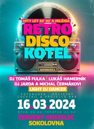 RETRO DISKO KOTEL Červený Kostelec