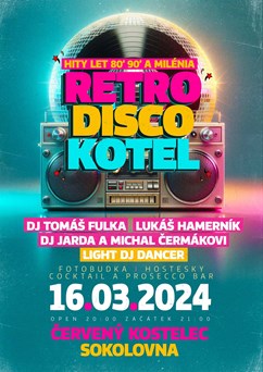 RETRO DISKO KOTEL Červený Kostelec