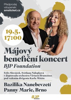 Májový benefiční koncert BJP Foudantion