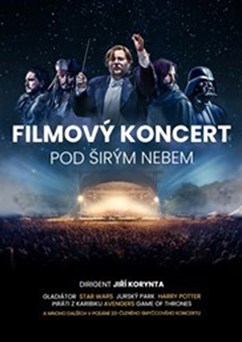 Koncert filmové hudby pod širým nebem