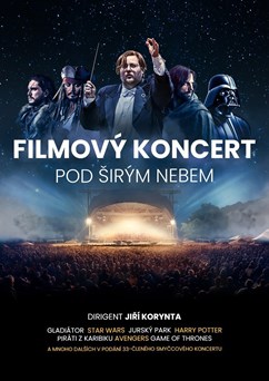 Koncert filmové hudby pod širým nebem