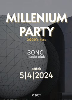 Millenium Party 2000's | Sono Centrum | VIP vstupenky