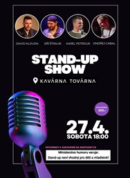 Stand-up comedy Show v Kavárna Továrna