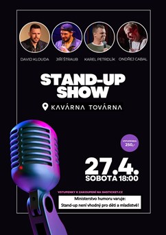 Stand-up comedy Show v Kavárna Továrna